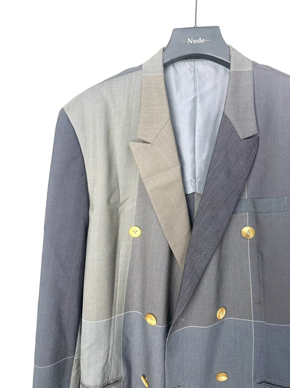 Yohji Yamamoto Pour Homme Color Block Suit