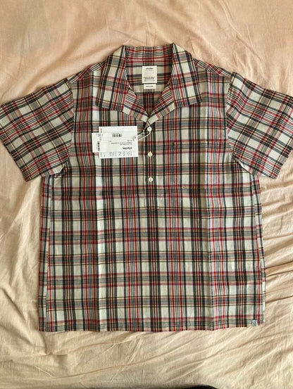visvim Short-Sleeve Plaid Shirt
