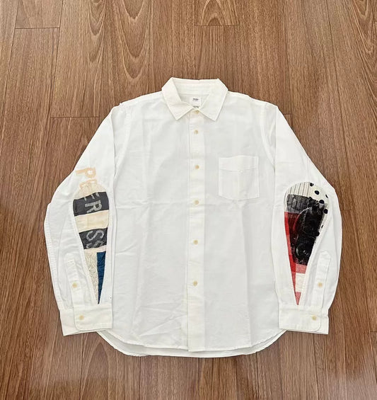 visvim albacore jumbo shirt l/s collage
