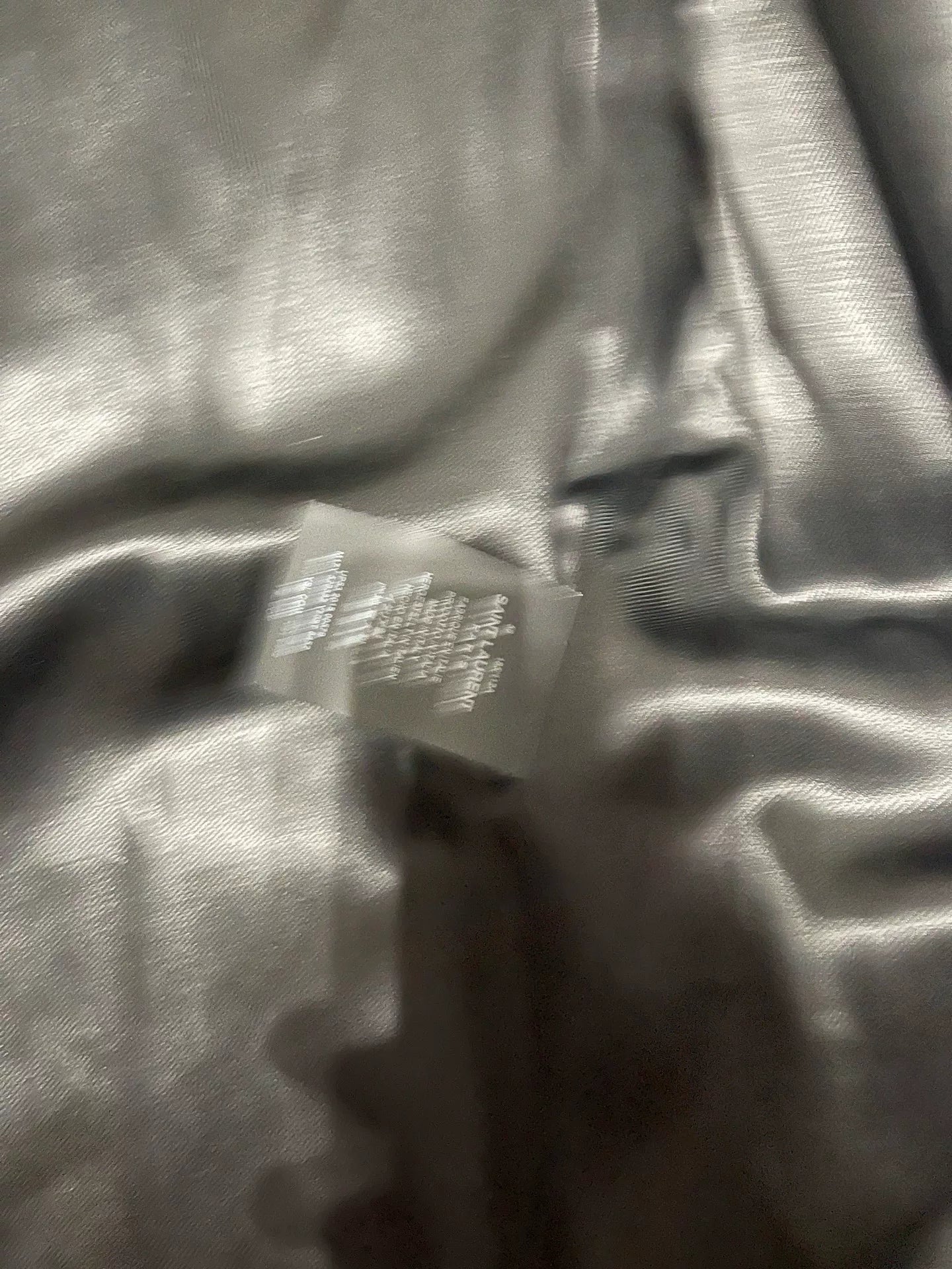 SAINT LAURENT Men's Wool Plaid Coat