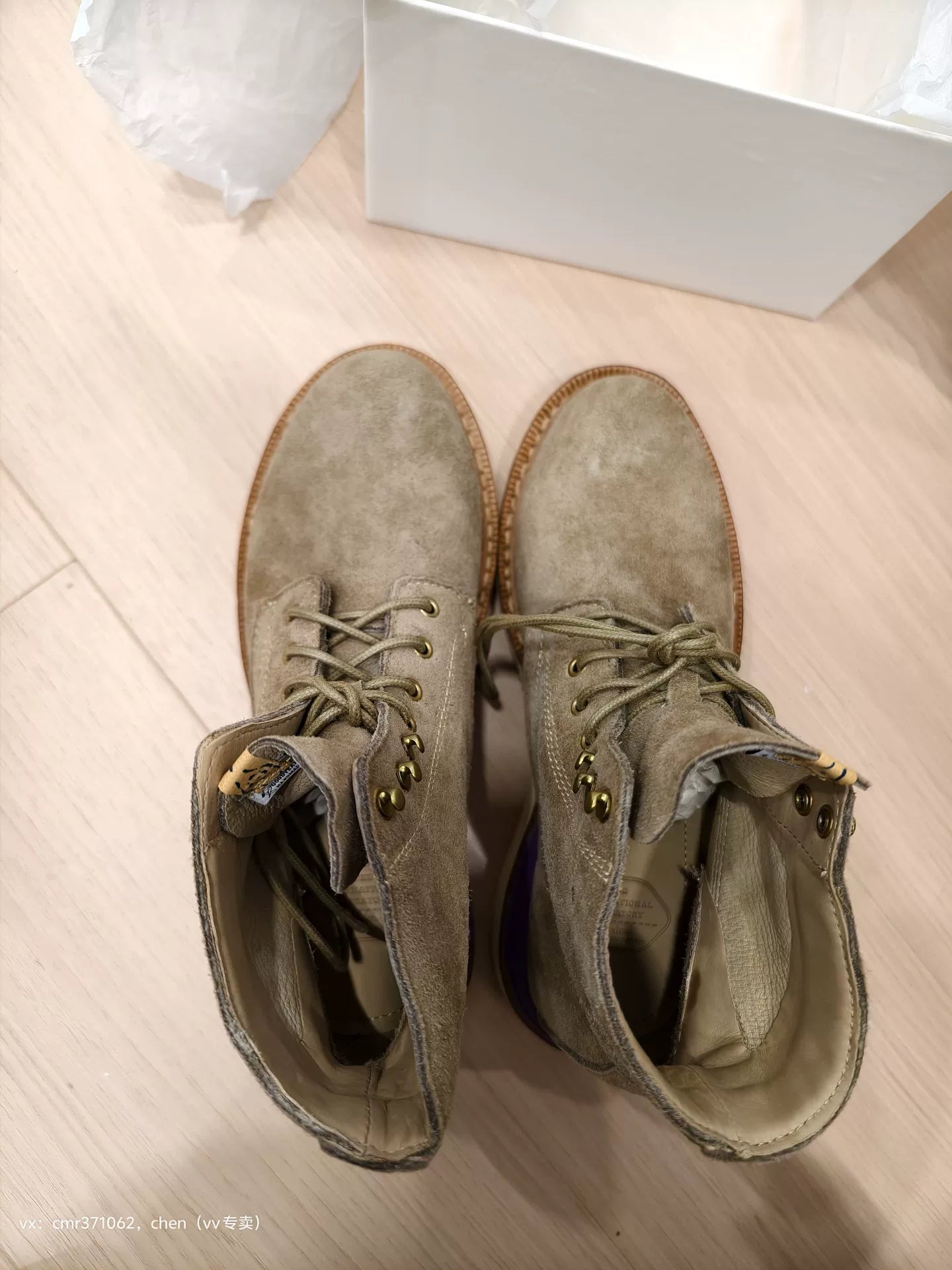 VISVIM 12AW SPOT VIRGIL BOOTS FOLK
