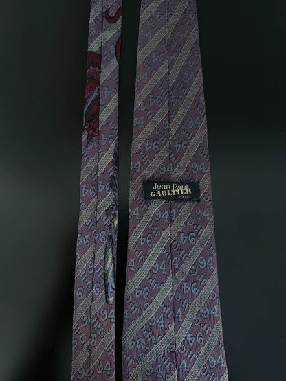 Jean Paul Gaultier Sci-fi Design Tie