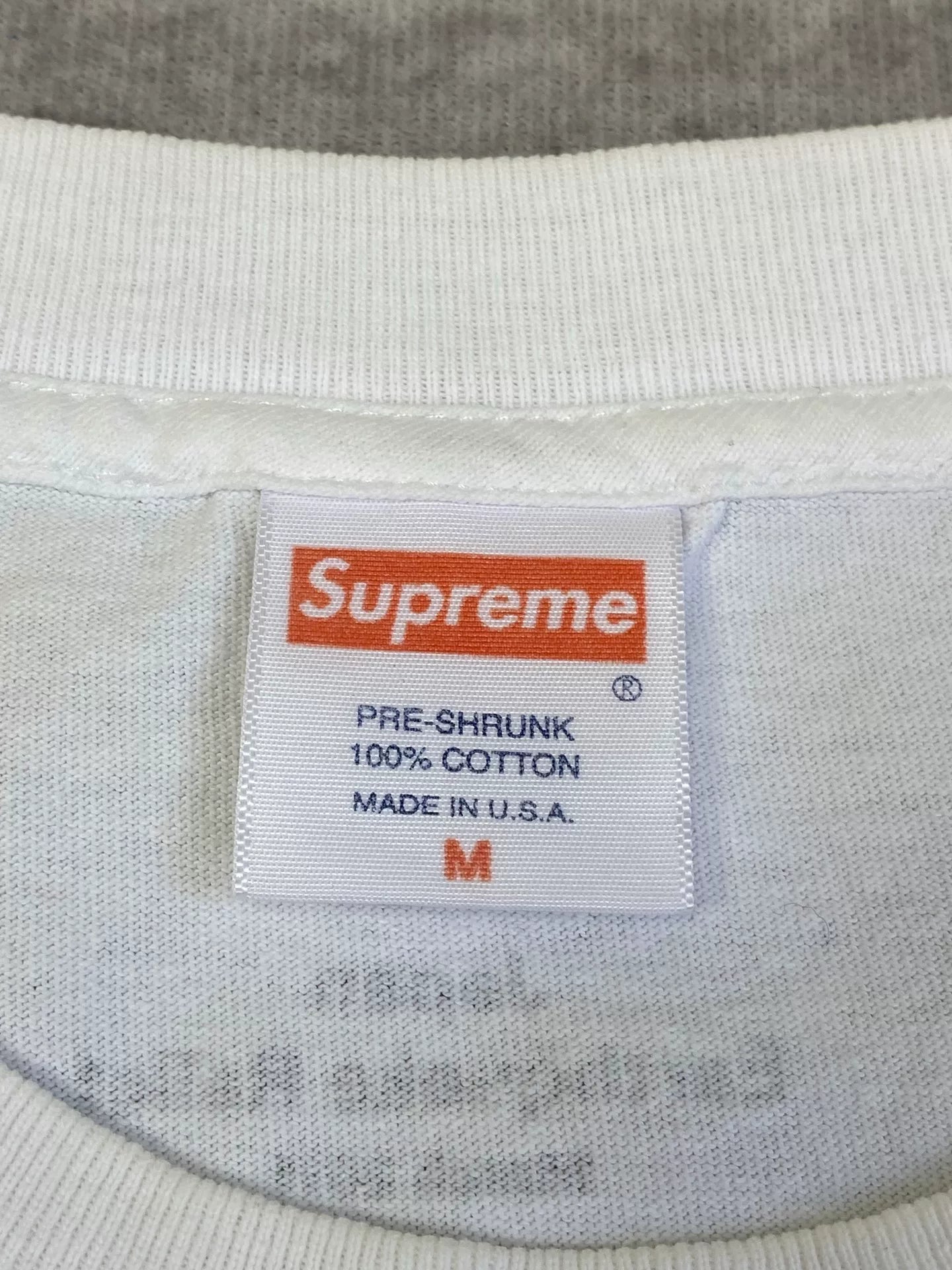 supreme japan relief box logo tee