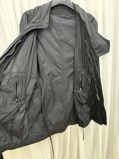 JULIUS 7 MA Sheer Distressed Jacket