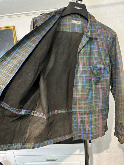 Comme des Garcons Plaid Shirt Jacket