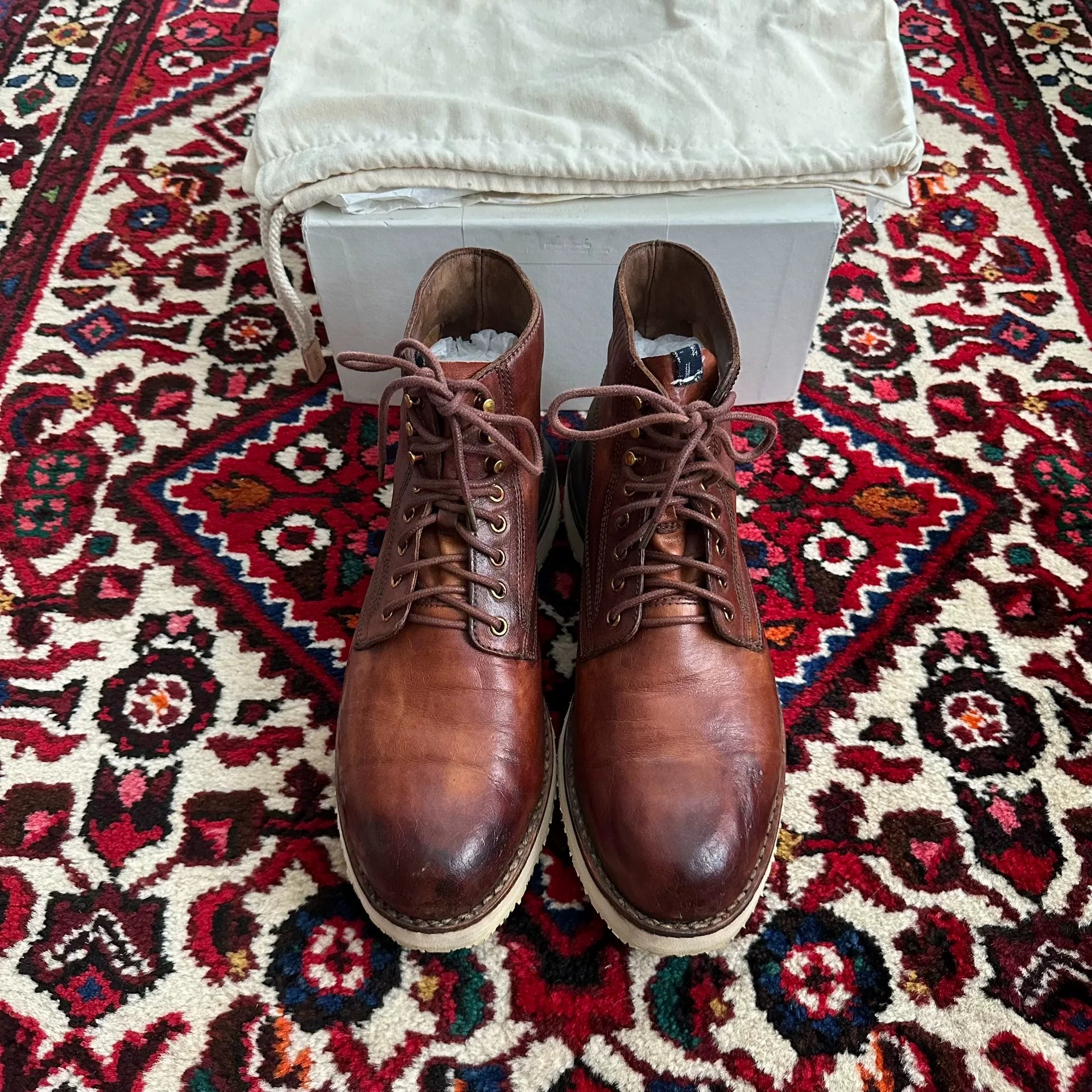 visvim ict virgil boots in excellent condition