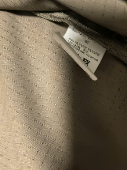 military short sleeve shirt in khaki