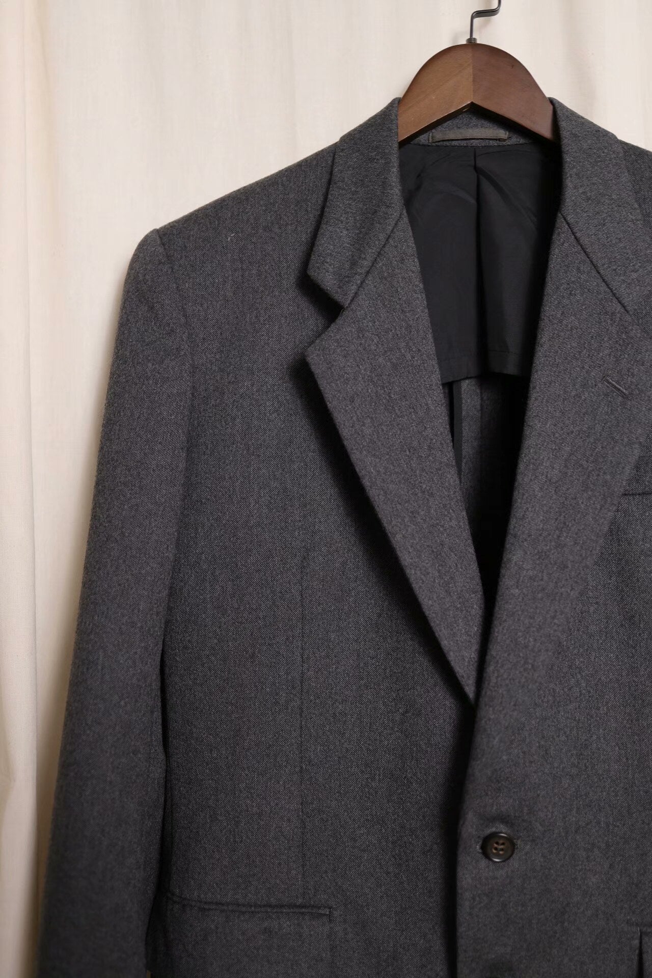 Comme des Garcons Homme 1980s Waist-Cinch Blazer