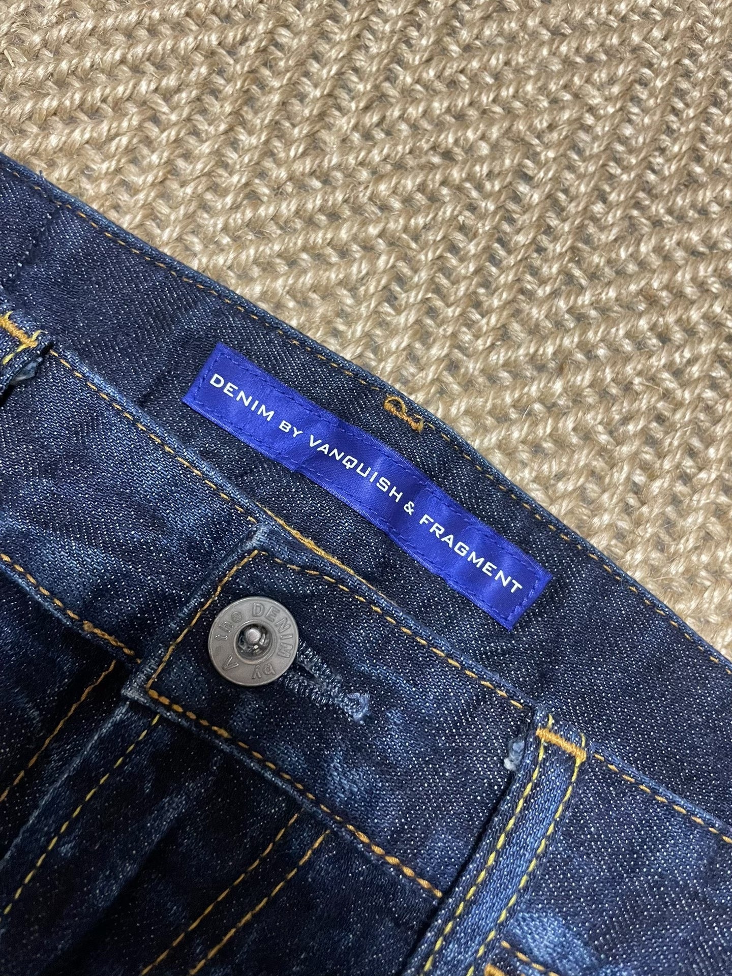 Vanquish & Fragment Cropped Denim Jeans