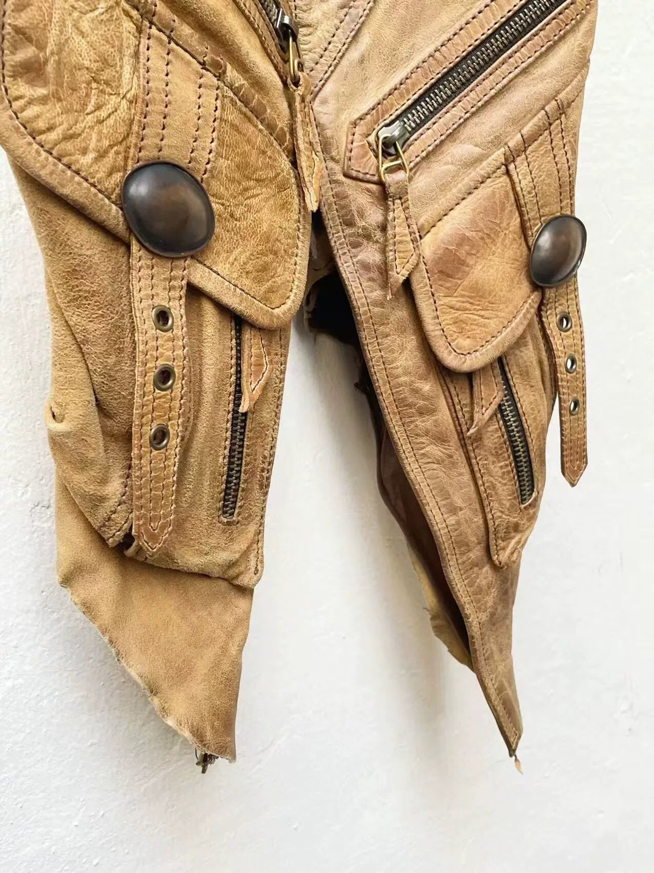 14th Addiction Leather Vest