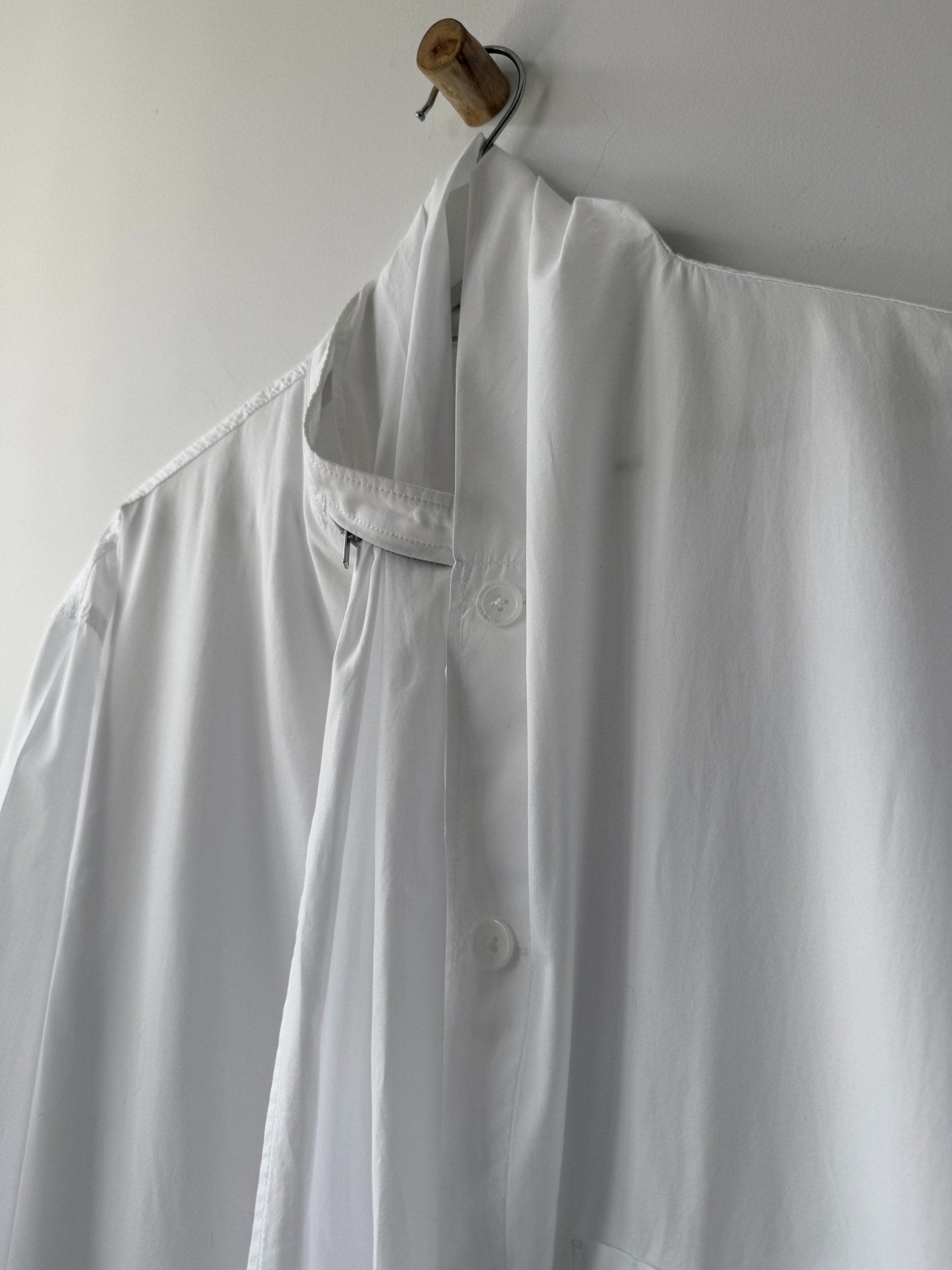 Yohji Yamamoto Pour Homme 19SS Floating Collar Long Coat