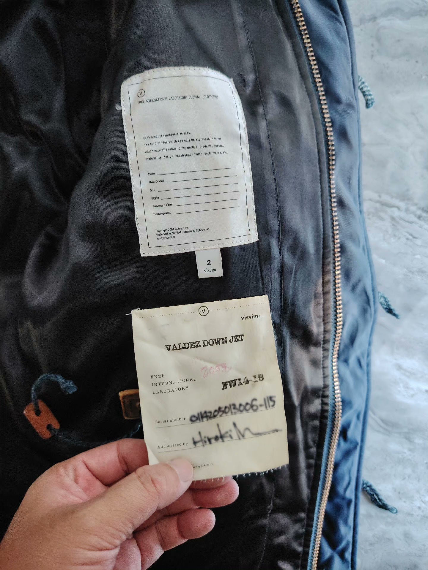 visvim 14AW Valdez Down Jacket
