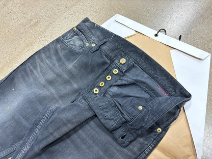 Visvim Slub Indigo Damaged Casual Pants