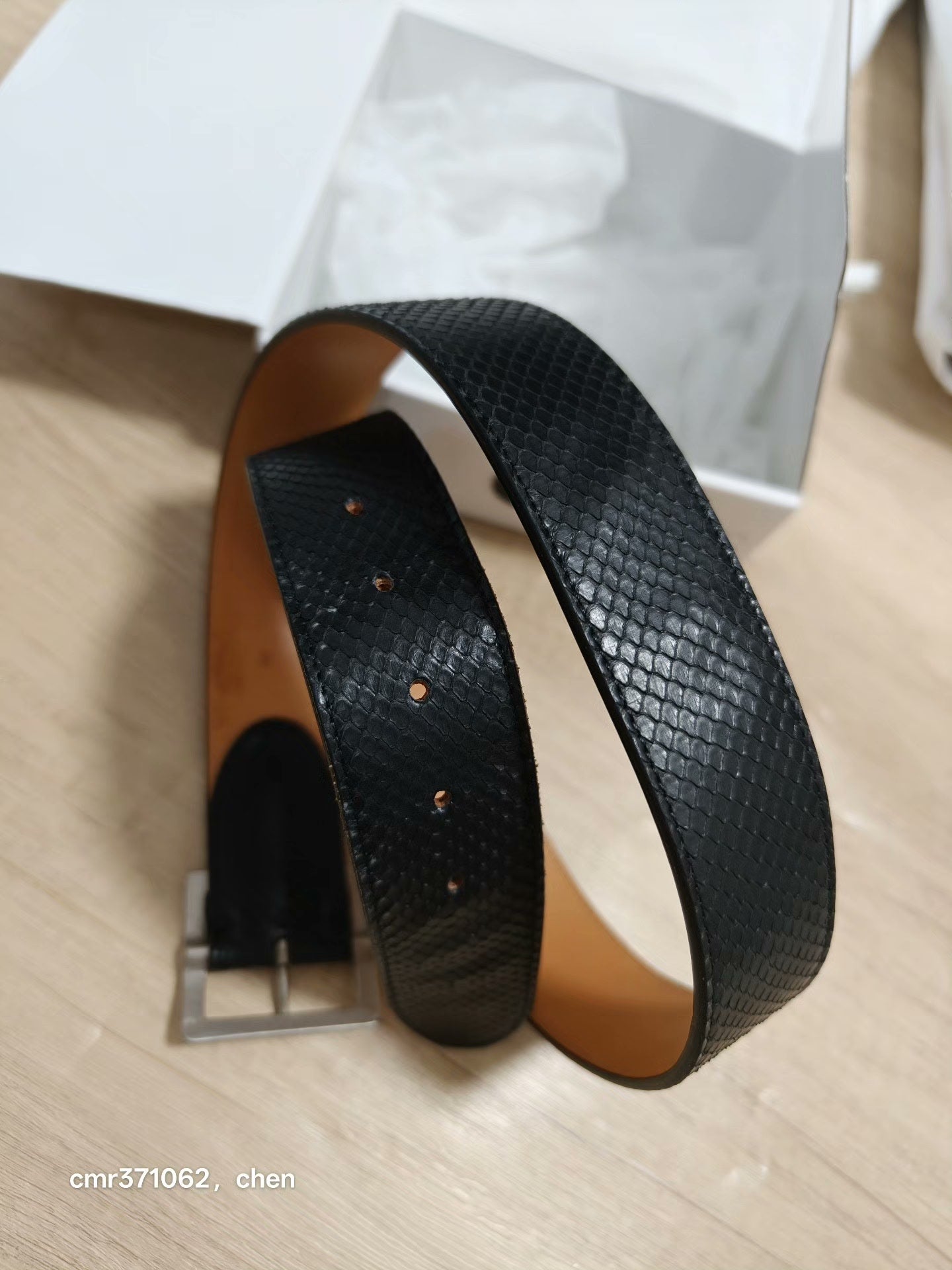 visvim 18ss Python Belt 45mm