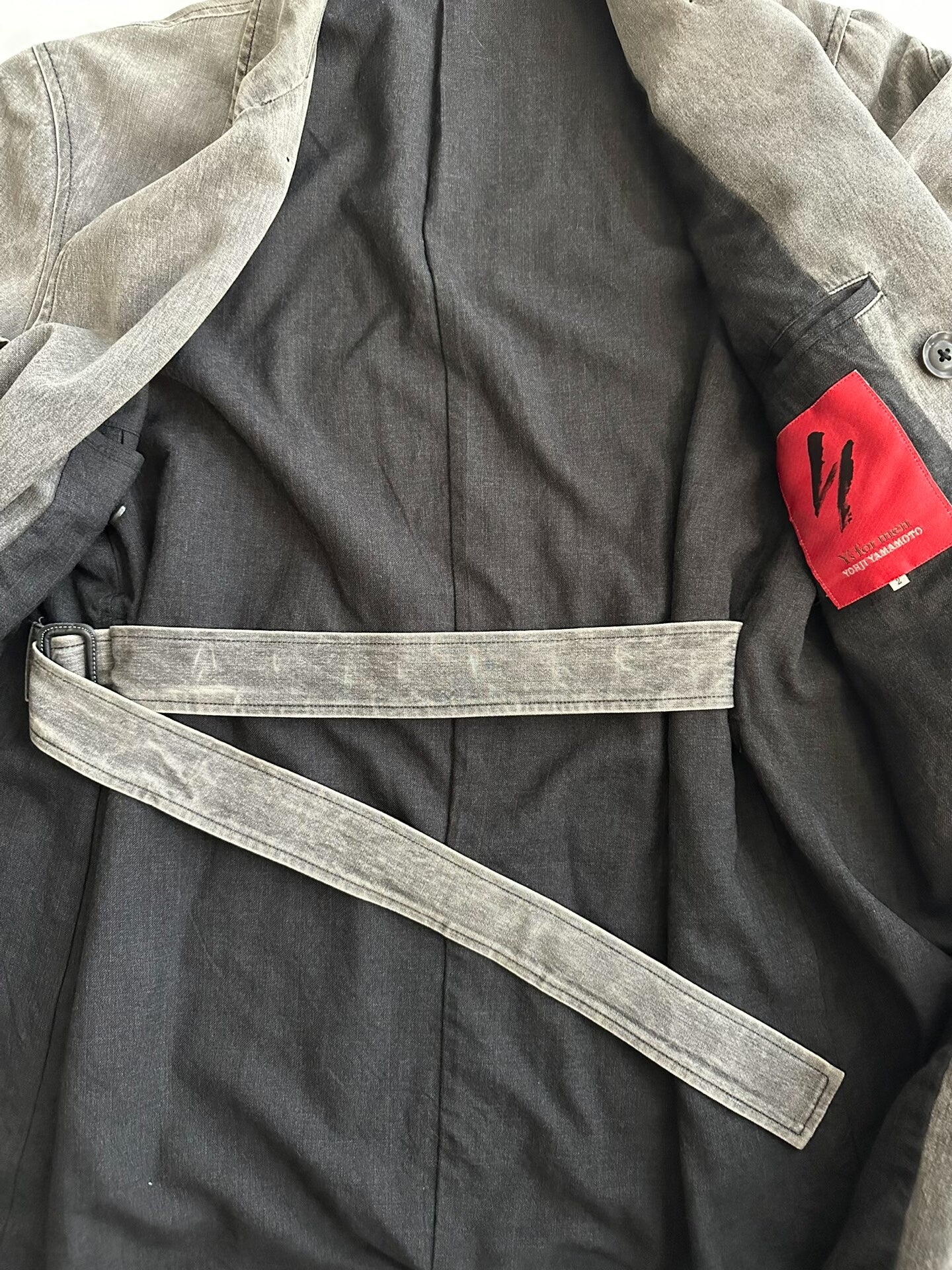 Y's for Men Yohji Wool Coat