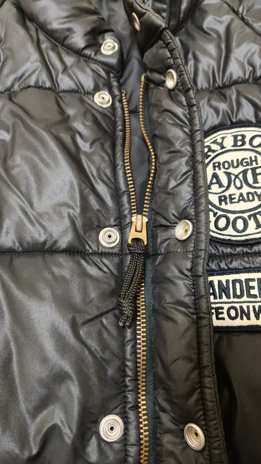 Cootie Track Cotton Motorcycle Jacket L Size