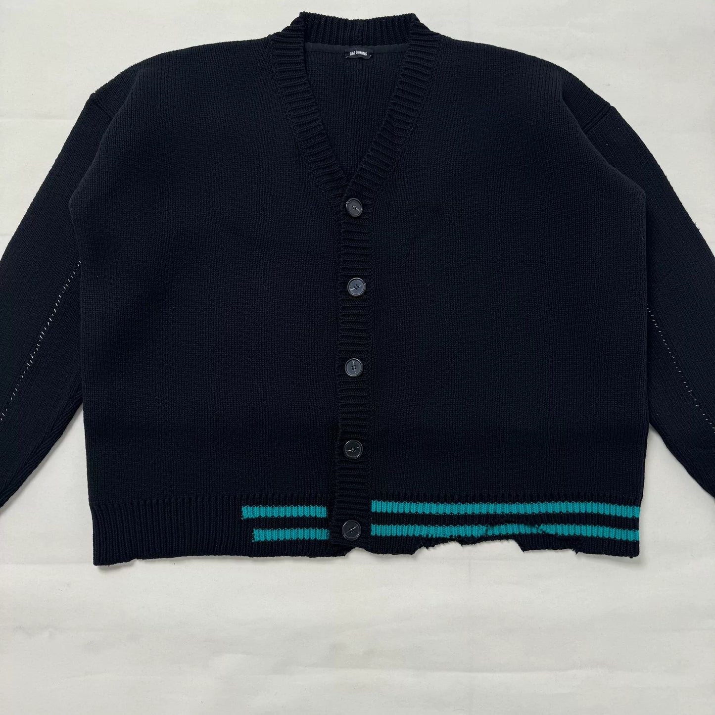 Raf Simons AW16 Oversized Wool Cardigan