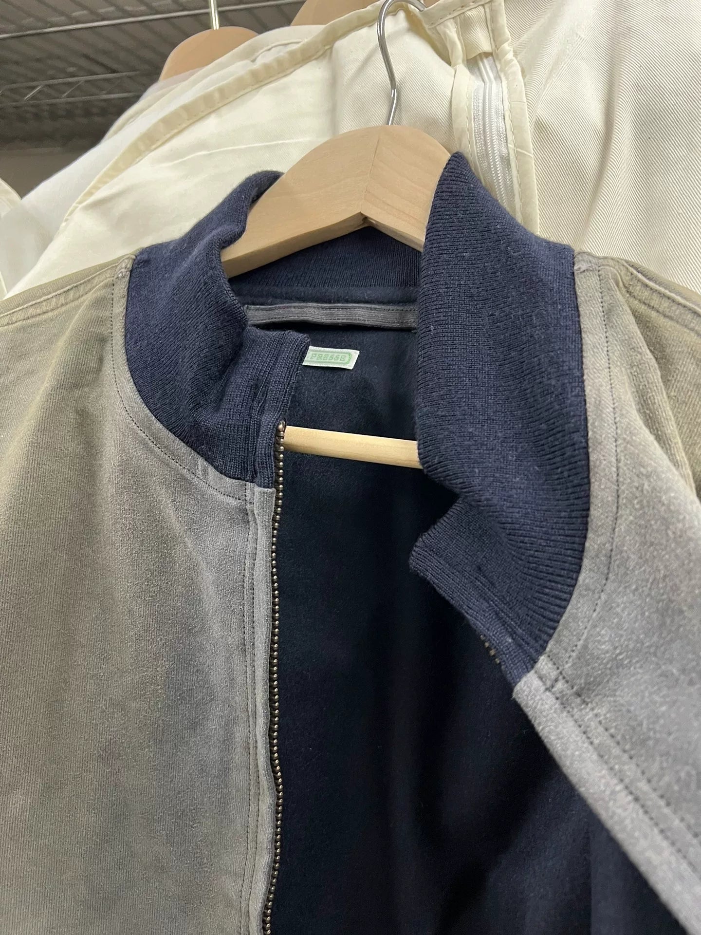 vintage WW2 US NAVY Blue Deck Jacket