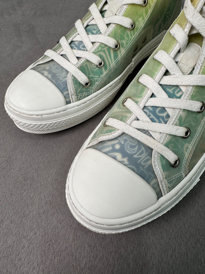 dior b23 stussy high-top sneakers size 42