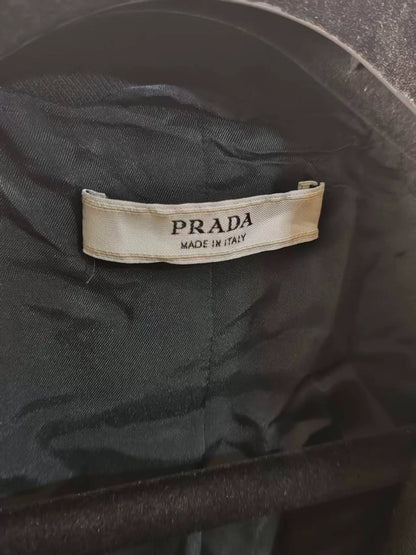 Authentic Prada Wool Overcoat for Sale