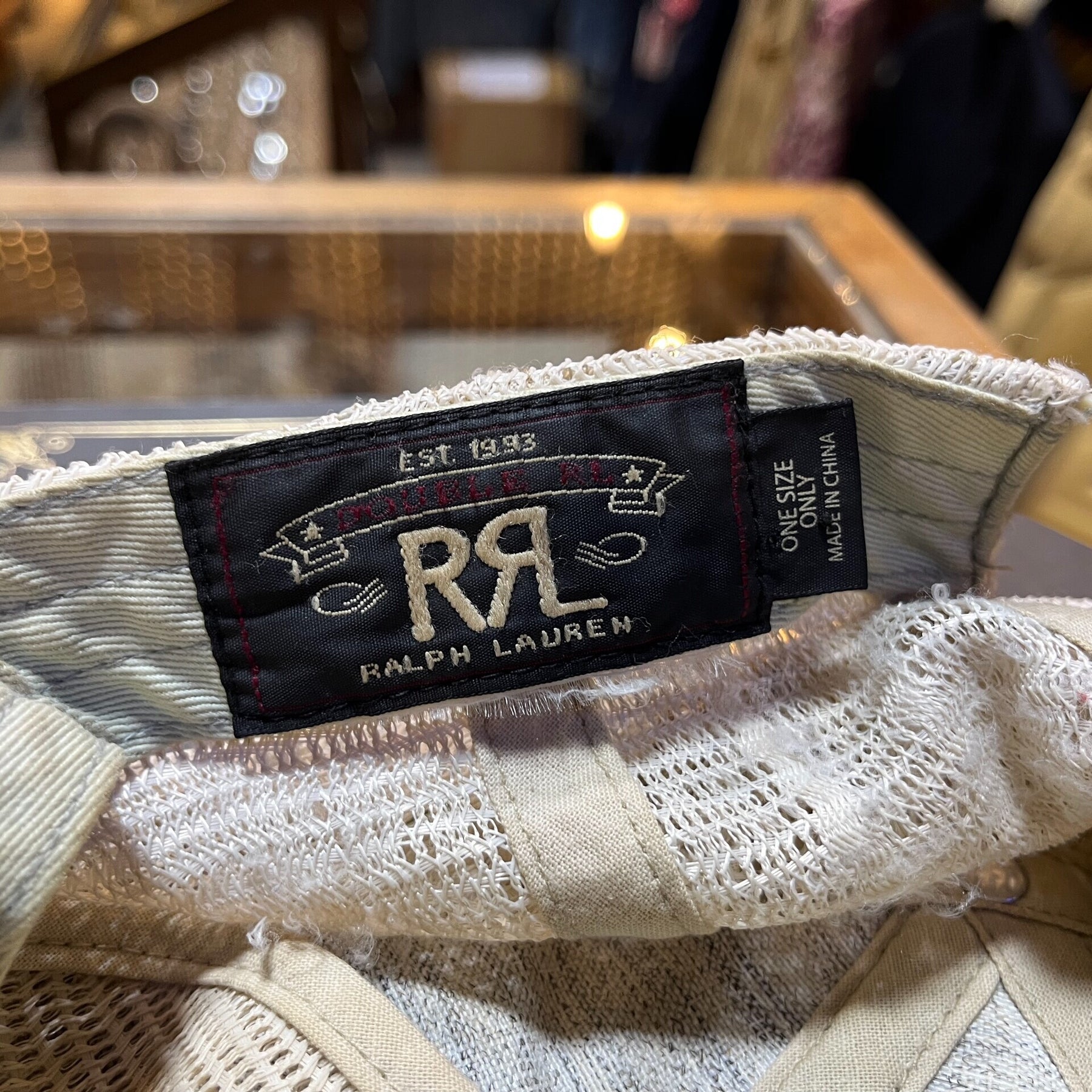 RRL Double RL Ralph Lauren Baseball Cap