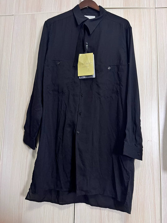 Yohji Yamamoto Asymmetrical Collar Shirt