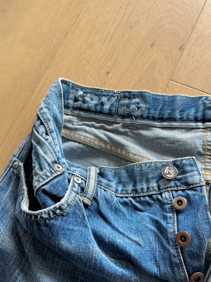 visvim dry10 blue denim jeans