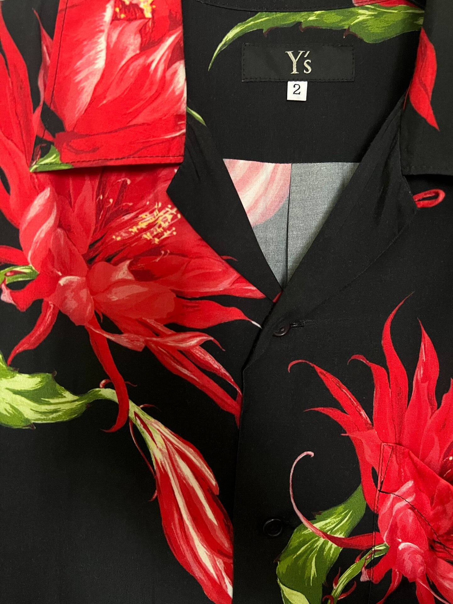 Yohji Yamamoto Y's 2002SS Cactus Shirt