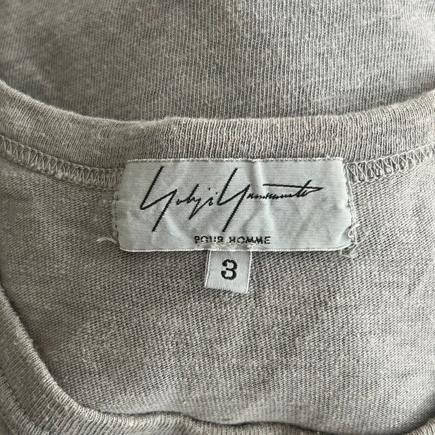 Yohji Yamamoto Short Sleeve T-Shirt