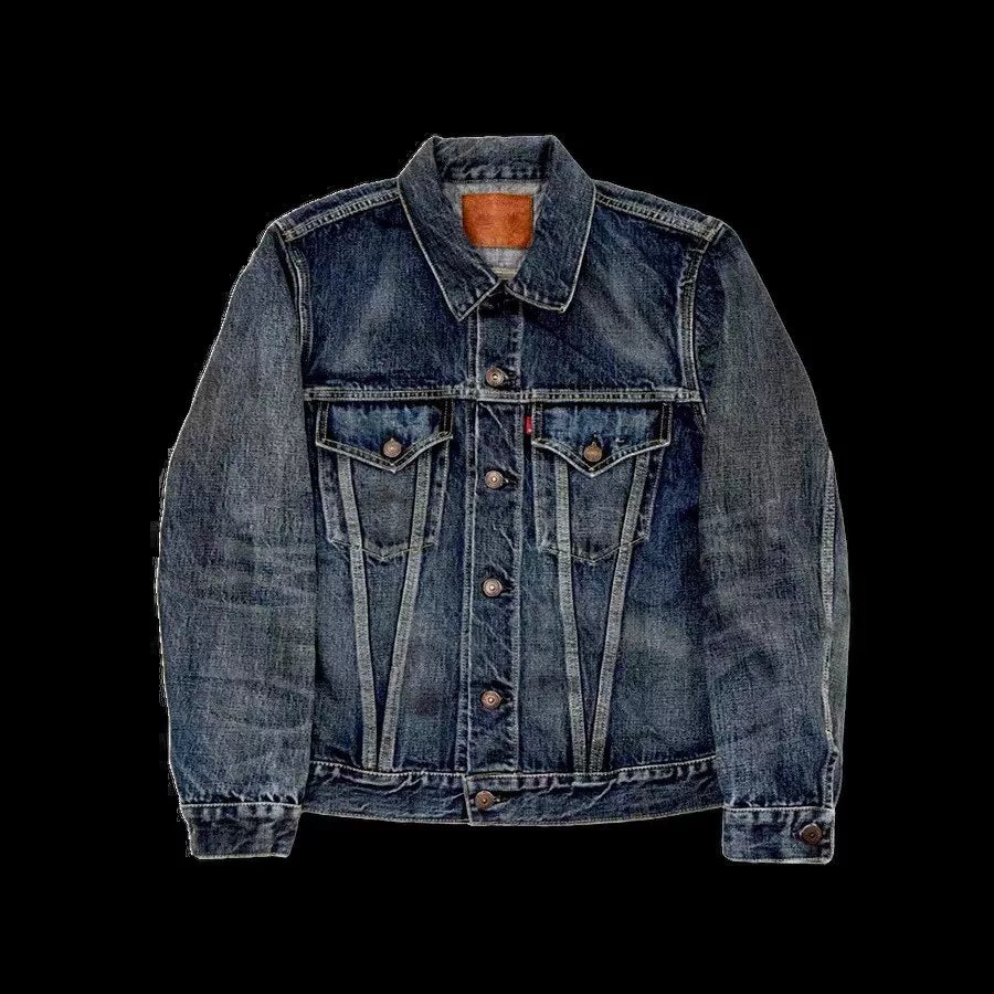 FULLCOUNT 3rd Gen 15.5oz Distressed Denim Jacket