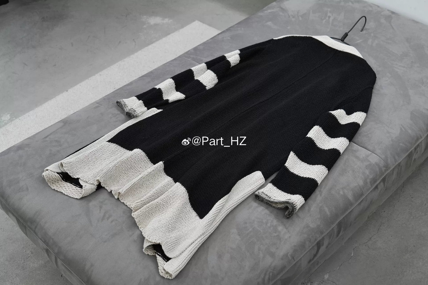 Yohji Yamamoto S/S 2021 Stripe Knit Jacket