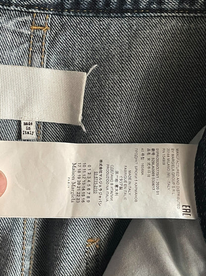 Maison Margiela Indigo Waistbelt Denim Pants