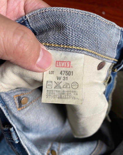 levis vintage clothing distressed jeans size w31
