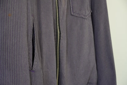 Yohji Yamamoto Striped Zip Jacket