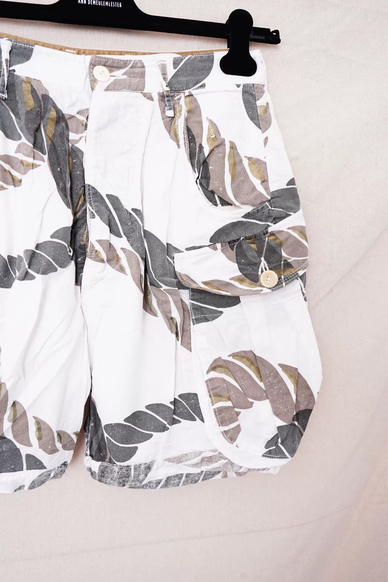 Kapital Maple Leaf Rope Print Shorts