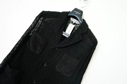 Comme des Garçons Rayon Cutout Embroidery Jacket