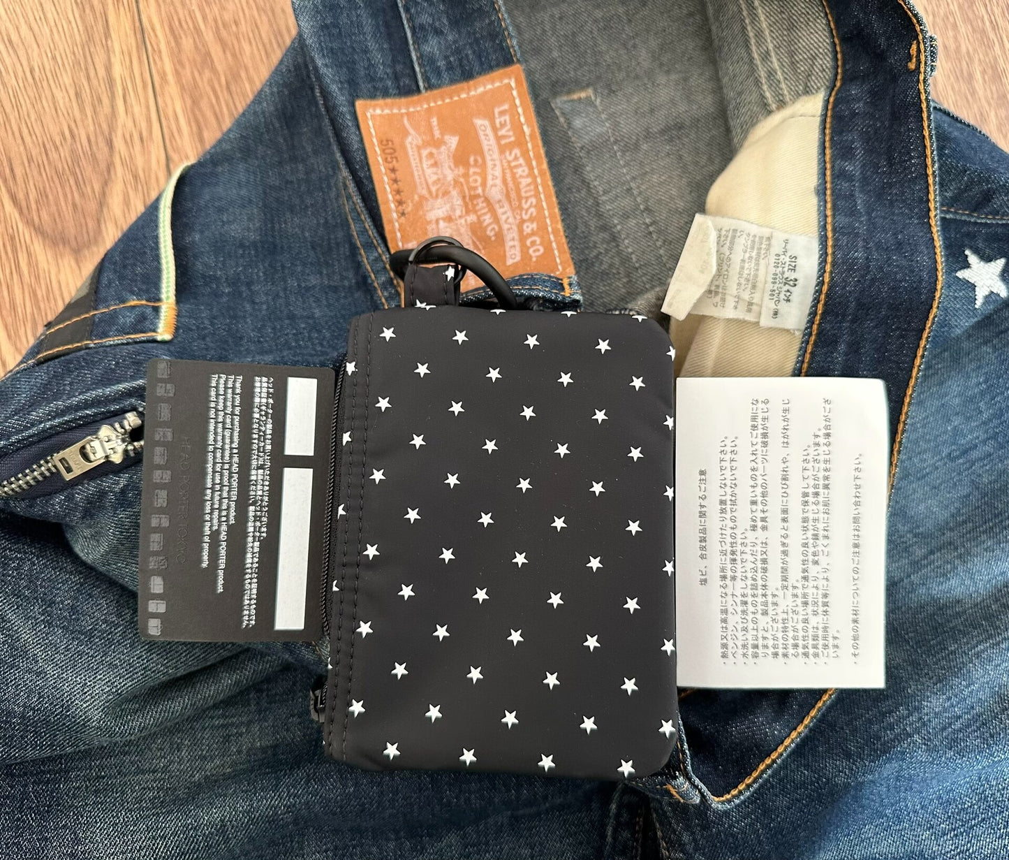 levis fenom fragment five stars denim pants