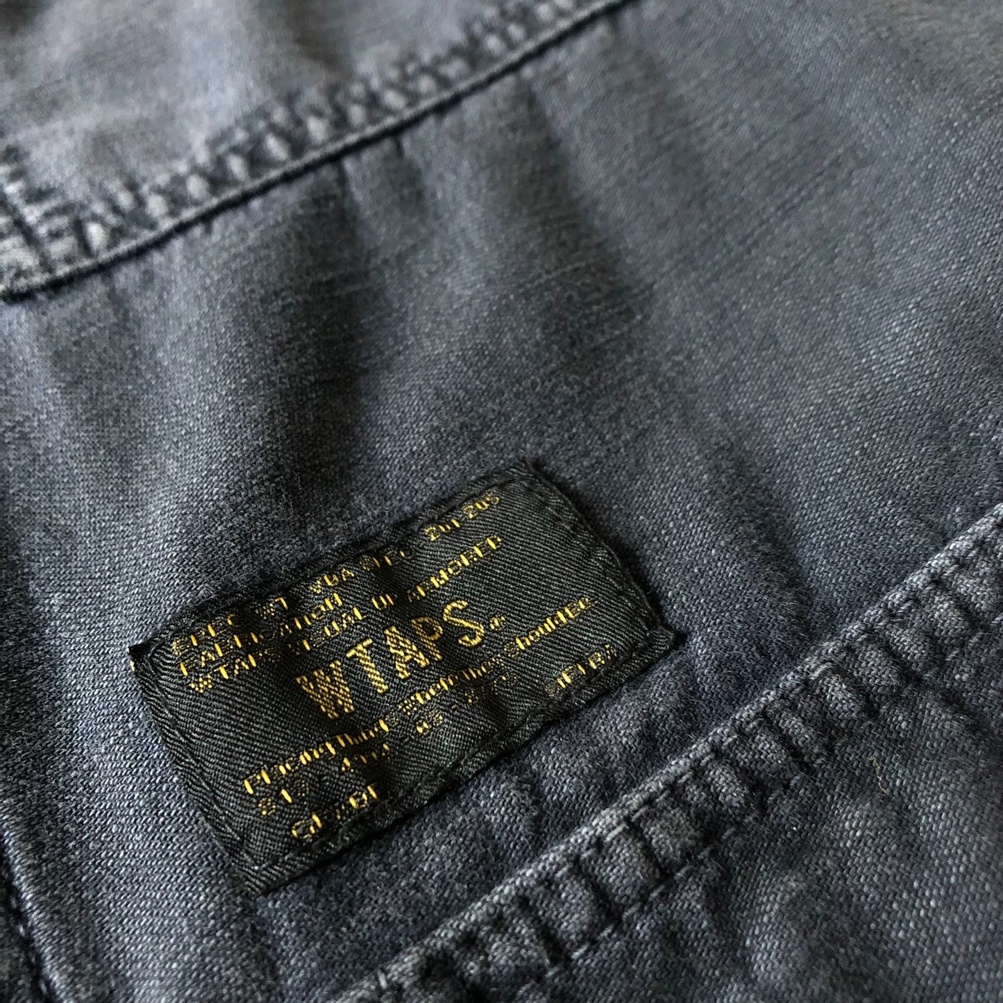 WTAPS 13AW Batik Four-Pocket Navy