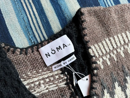 patchwork hand-knit vest by noma t.d.