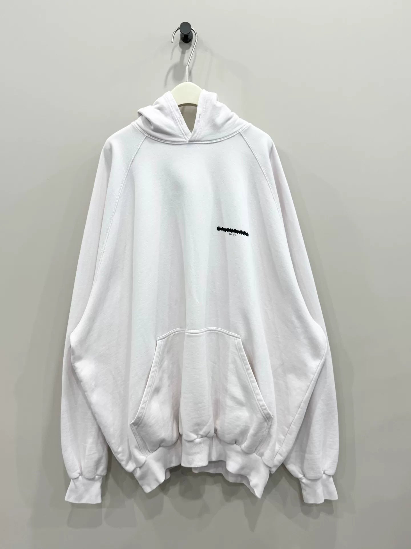 balenciaga cap sleeve hoodie size 2
