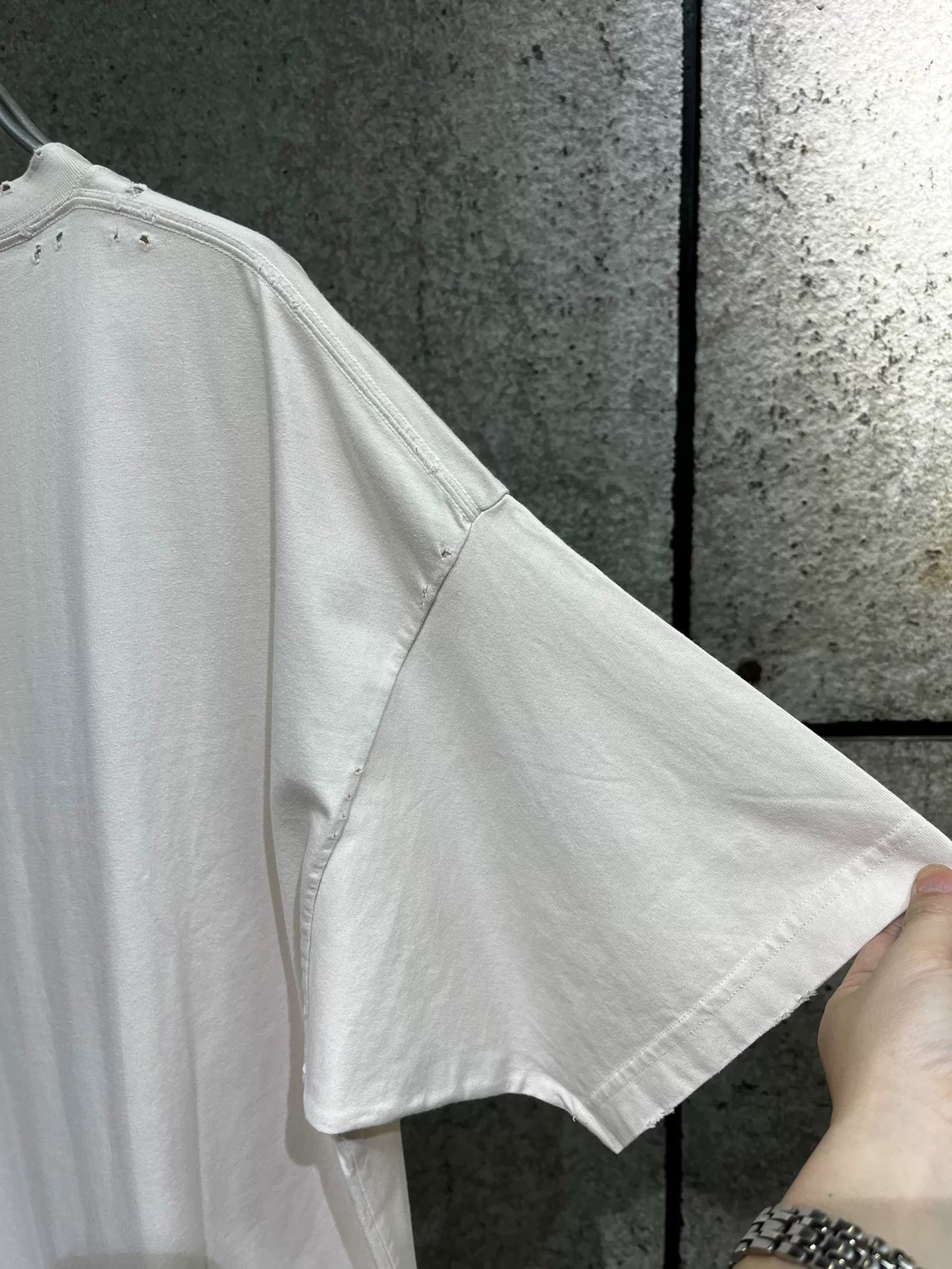 Balenciaga Rupaul Loose Short-Sleeve Top