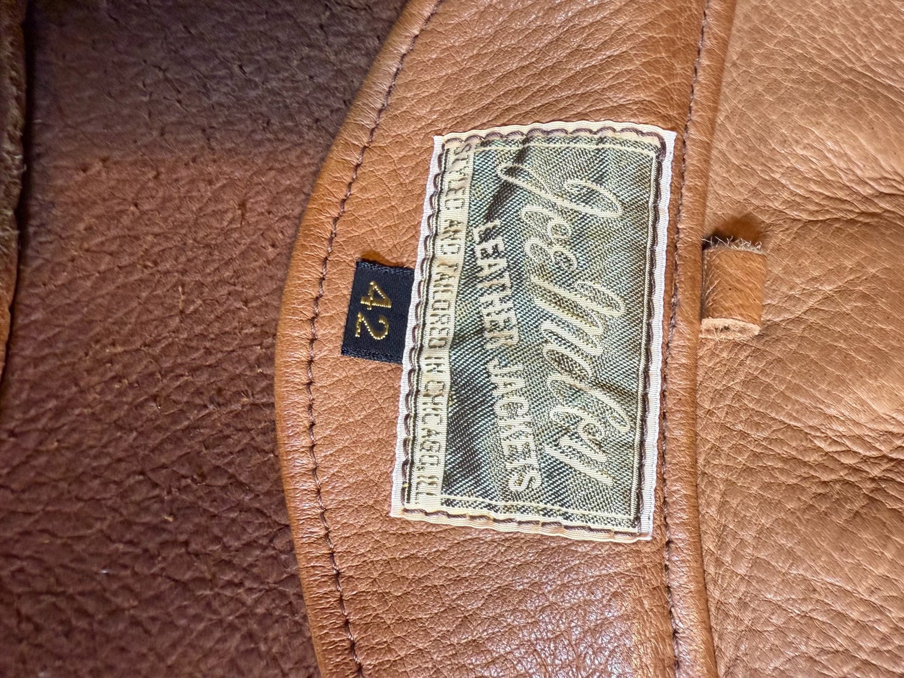 Real McCoy Joe McCoy Deerskin Jacket