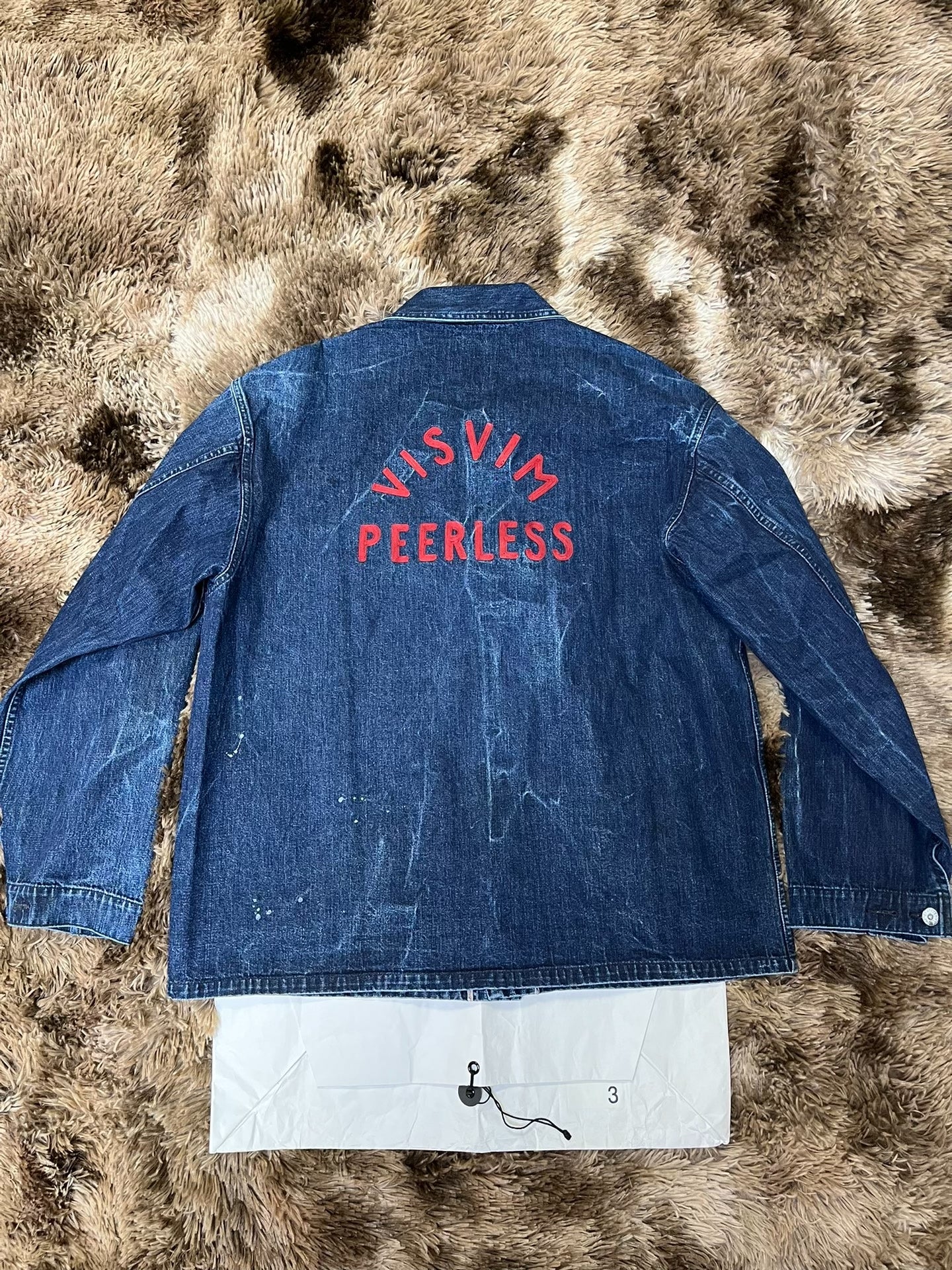 VISVIM SS BAKER DRY DENIM JACKET