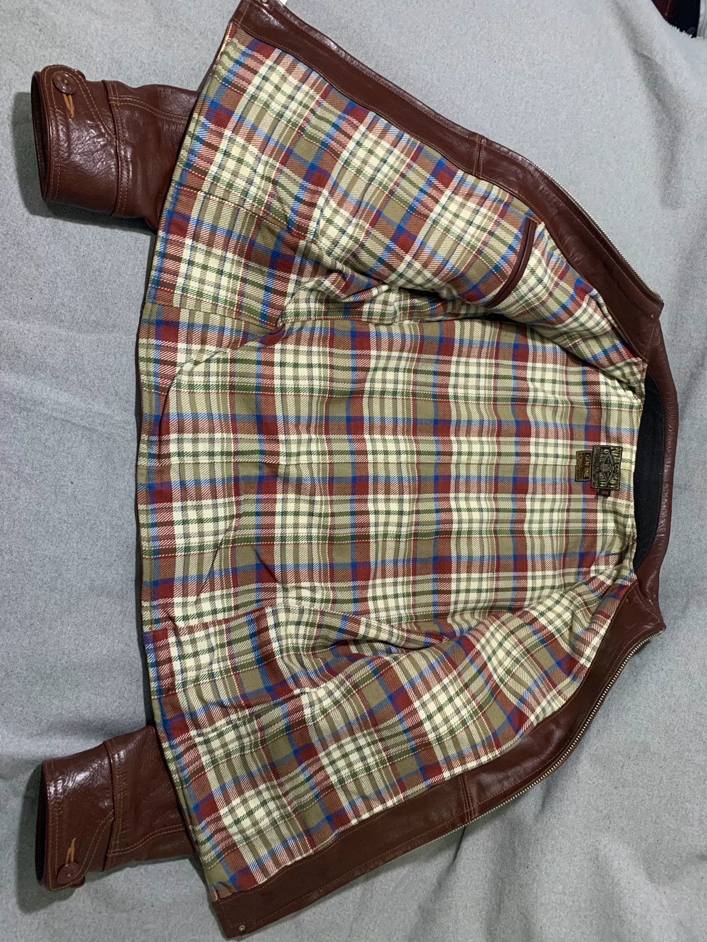 Freewheelers Leather Jacket vintage Style