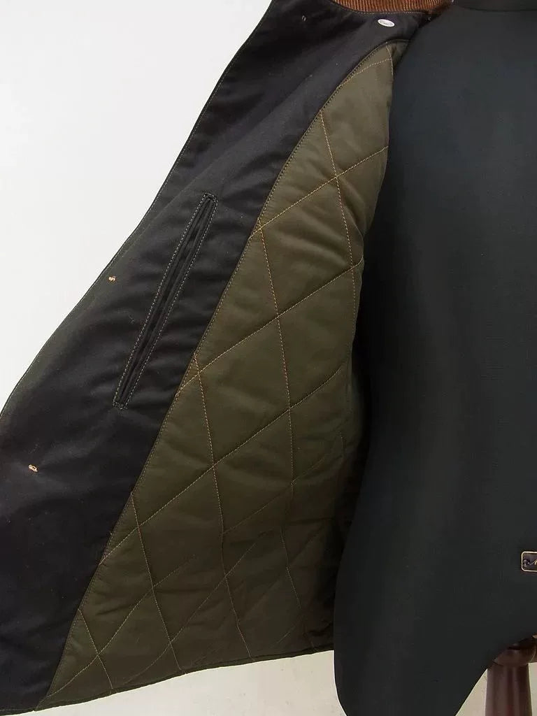 freewheelers redwood vest with waterproof coating