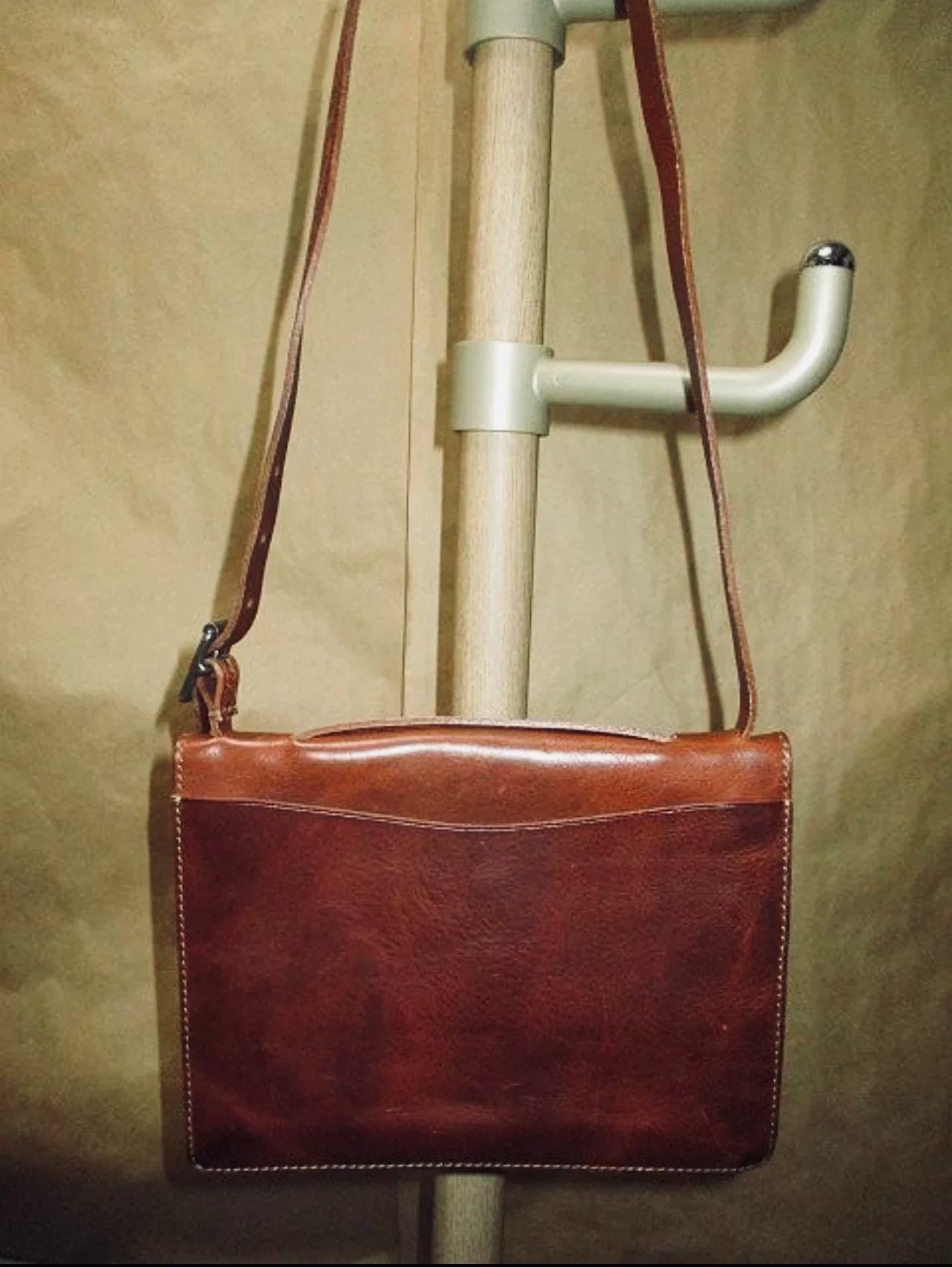 RRL Vintage Leather Bag