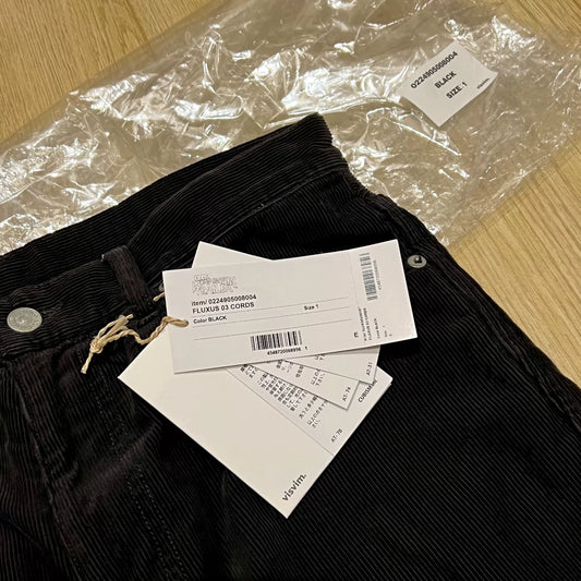 24AW VISVIM FLUXUS CORDS 03 Limited