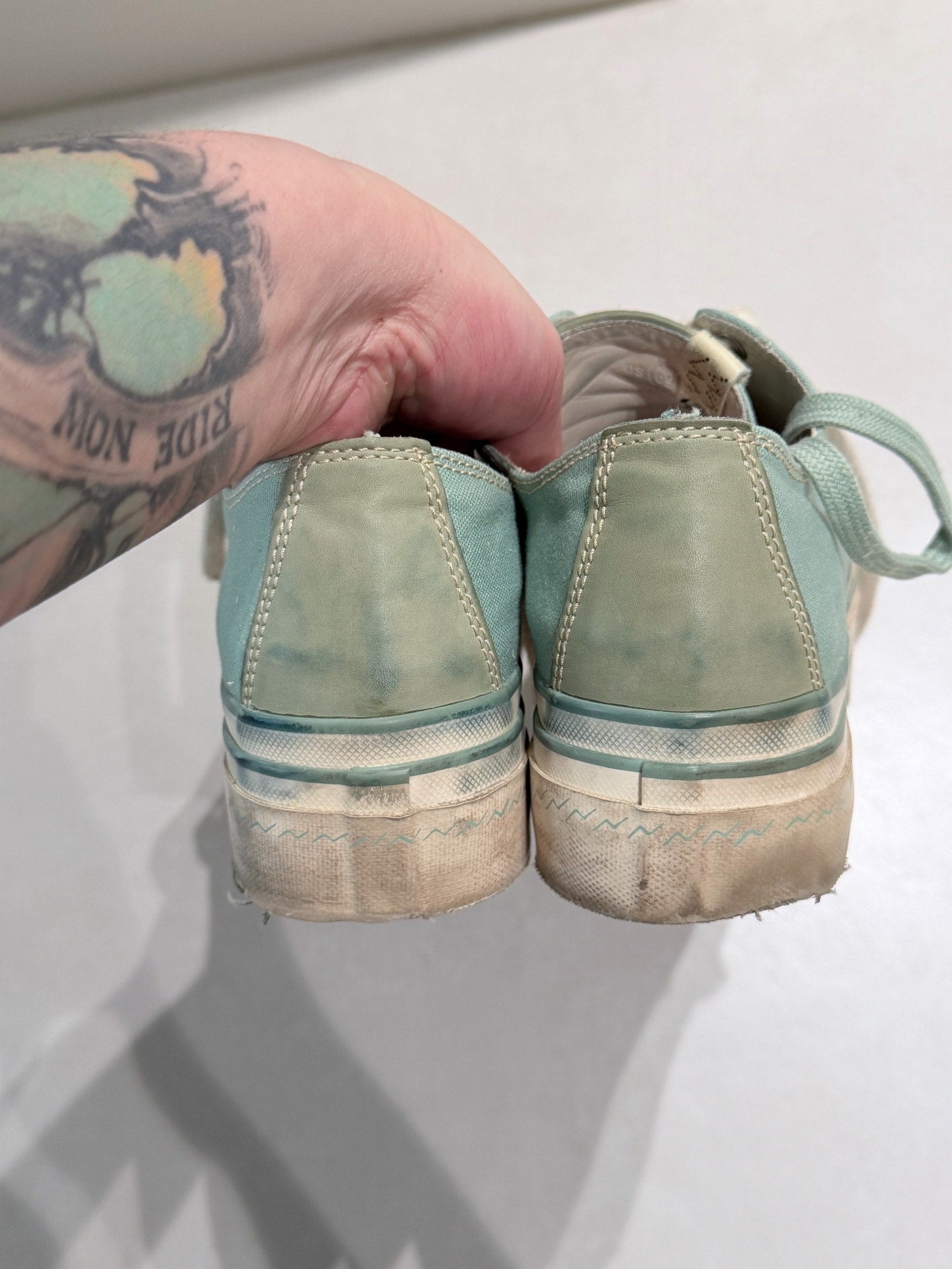 Authentic Visvim Platform Canvas Shoes