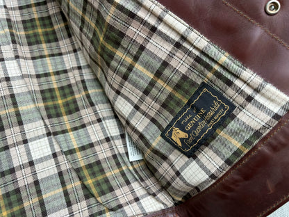 Aero Leather Brown Custom Jacket