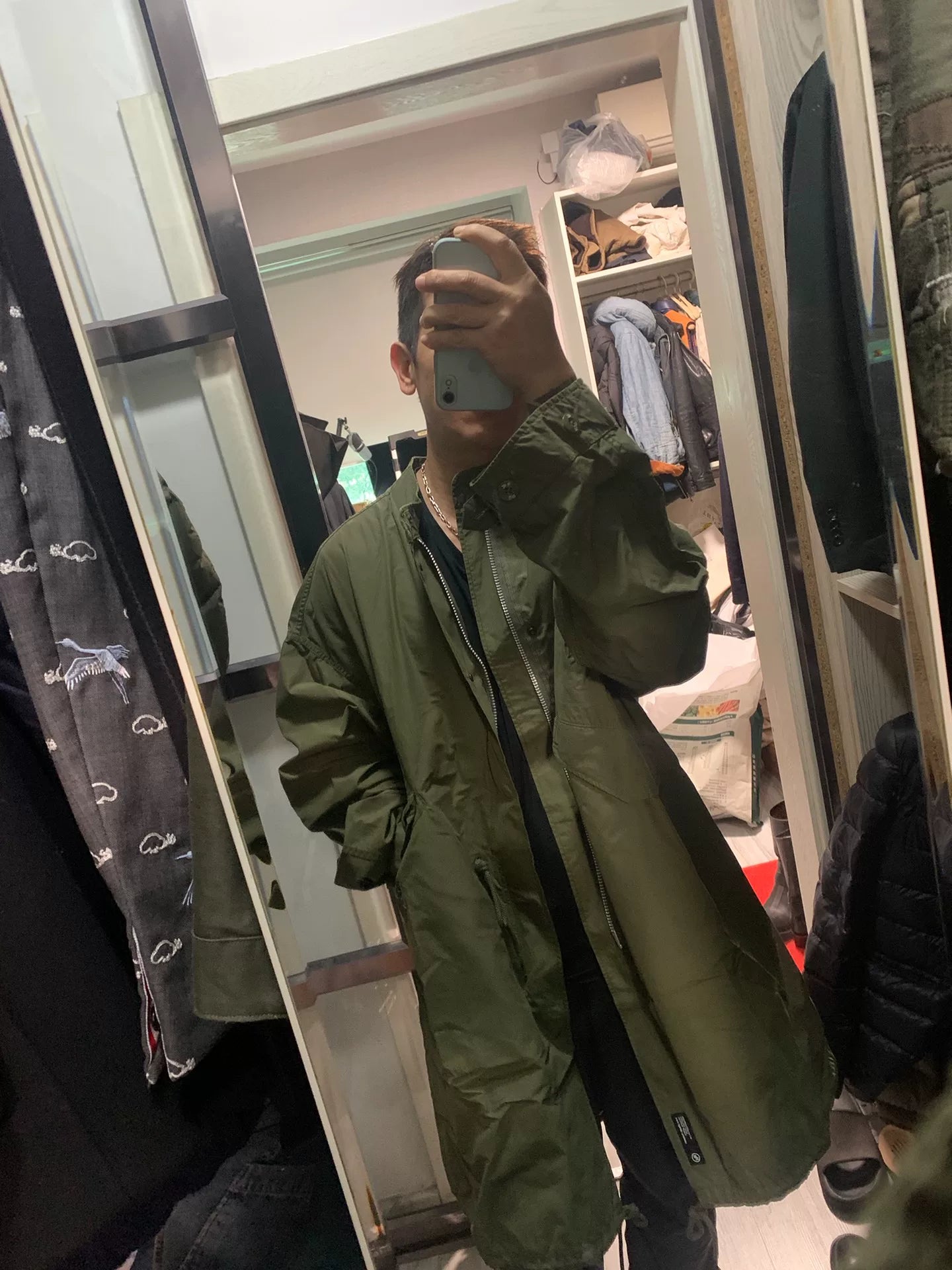 neighborhood 23aw m-51 oversized coat